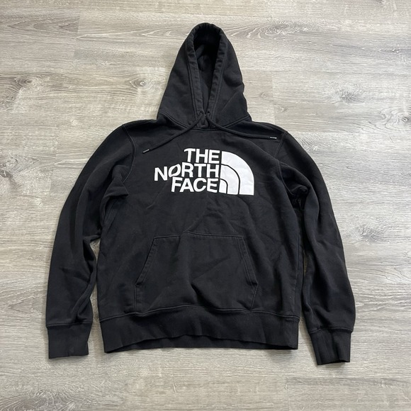 The North Face Other - The North Face Mens Black Graphic Print Logo Long Sleeve Pullover Hoodie M